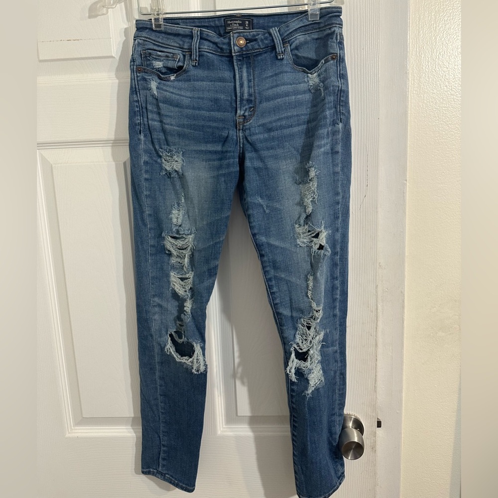 Abercrombie Ripped Jeans